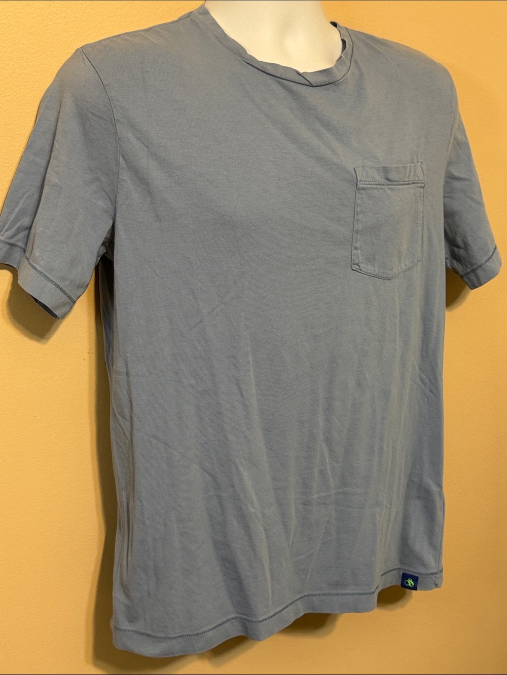 Scotch & Soda Amsterdam Pocket T-Shirt Men’s M Blue Crew Neck Short Sleeve